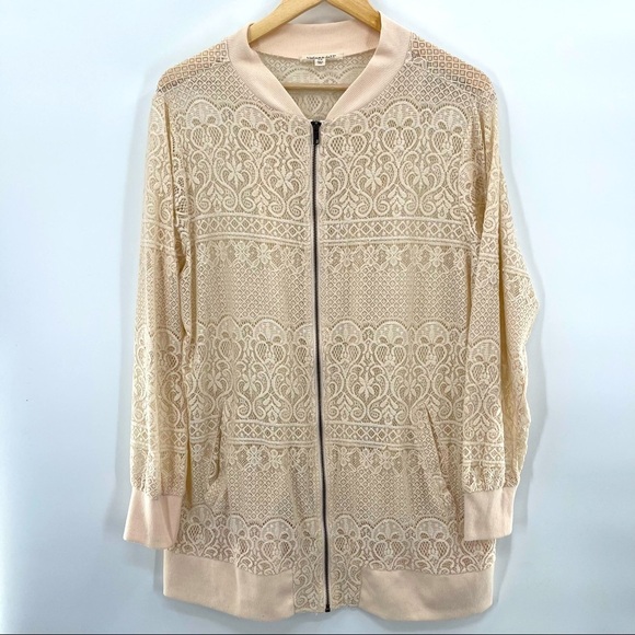 Living Doll Lace Full Zip With Pockets Size 2X - Picture 1 of 7